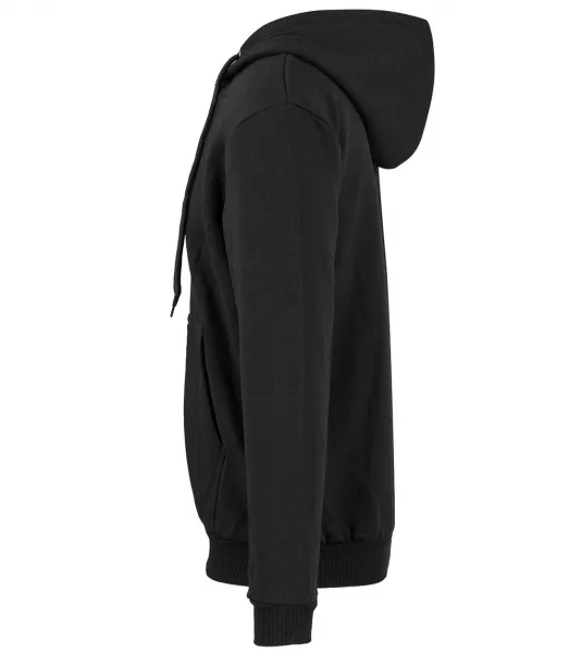 Pri Men's warm sweatshirt with a hood, plain, one-color