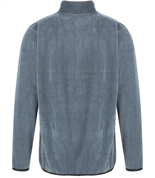 Pri Men's classic warm fleece zip-up sweatshirt