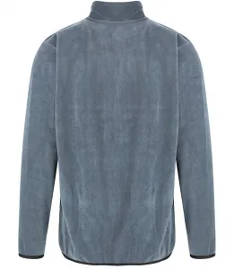 Pri Men's classic warm fleece zip-up sweatshirt