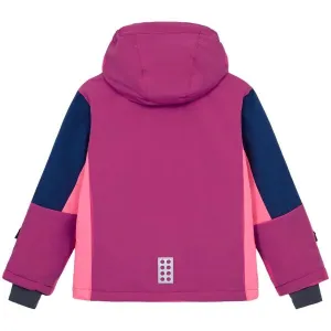 LEGO&reg; kidswear LWJAZ 801 Detská lyžiarska bunda, ružová, veľkosť