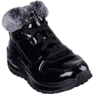 Skechers UNO RUGGED - FIESTY WINTER Dámska zimná obuv, čierna, veľkosť