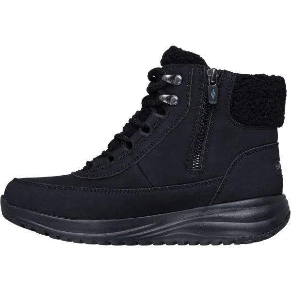 Dámske členkové zimné topánky SKECHERS Stellar Alpine Adventure WP W black black