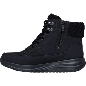 Dámske členkové zimné topánky SKECHERS Stellar Alpine Adventure WP W black black