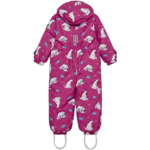 LEGO&reg; kidswear LWJERI 704 Detská zimná kombinéza, ružová, veľkosť