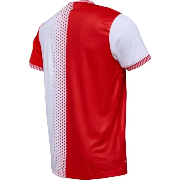 CASTORE SLAVIA PRAGUE PRO HOME SS SHIRT Pánsky futbalový dres, biela, veľkosť