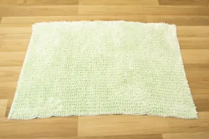 Kúpeľňový koberček Shiny Chenille mätový