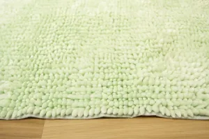 Kúpeľňový koberček Shiny Chenille mätový