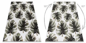 Koberec MIRO 52102.801 listy Monstera, zelený