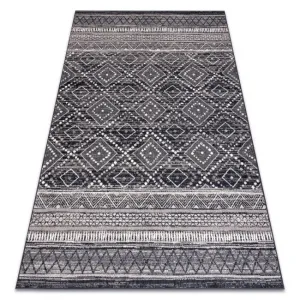 Koberec ANGEL 7886 / 52055 romby / etnický, sivý / béžový