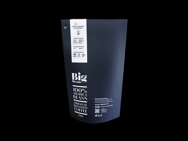 BigBean zrnková káva Papua Nová Guinea A/X Konkua Organic 100% Arabica 250g