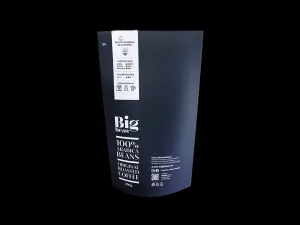 BigBean zrnková káva Papua Nová Guinea A/X Konkua Organic 100% Arabica 250g