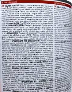REMMERS HK lazúra 3v1 Plus - ochranná lazúra na drevo pre exteriér 5 l Teak