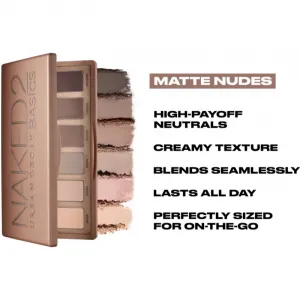 Urban Decay Naked2 Basics paletka očných tieňov 6 x 1.3 g