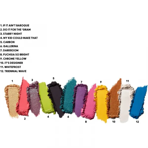 MAC Cosmetics Connect In Colour Eye Shadow Palette 12 shades paletka očných tieňov odtieň Hi-Fi Colour 12,2 g