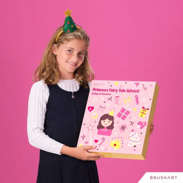 BrushArt KIDS Princess Fairy Tale Advent adventný kalendár