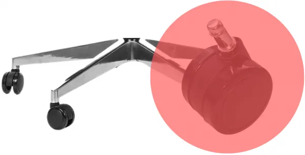 MERCURY Ergonomická kancelárska stolička OAMA PLUS, čierna, pre vysoké postavy