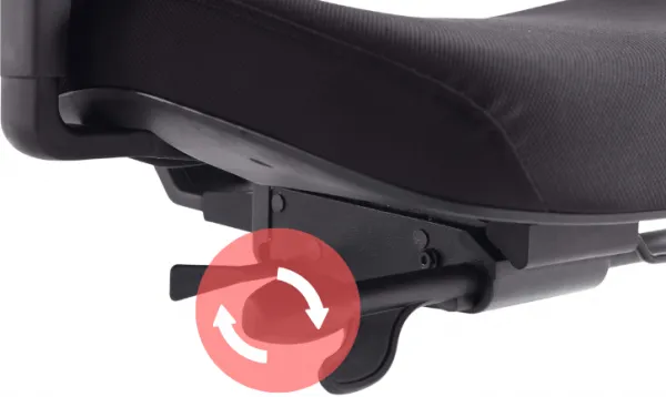 MERCURY Ergonomická kancelárska stolička OAMA PLUS, čierna, pre vysoké postavy
