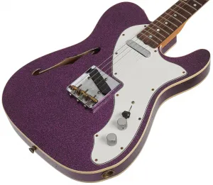 Fender Custom Shop 60 Telecaster Custom Thinline JRN Relic Aged Magent