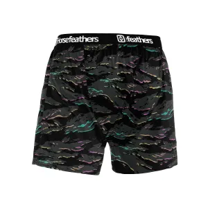 HORSEFEATHERS Boxerky Frazier - tiger stripe BLACK velikost S
