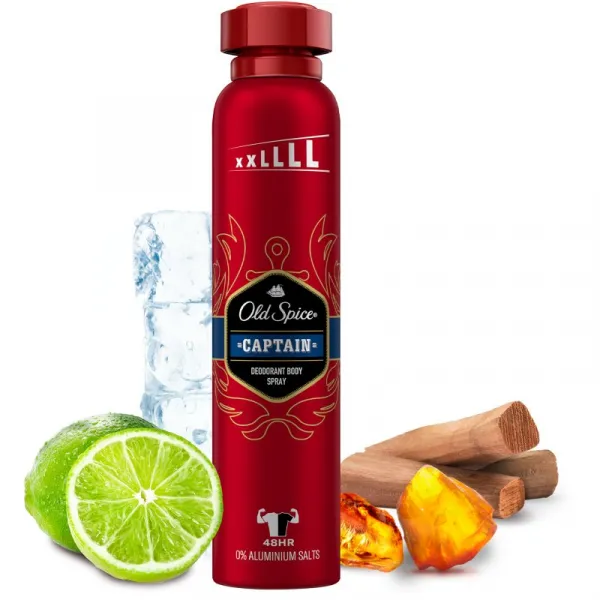 Old Spice Captain dezodorant v spreji 250 ml