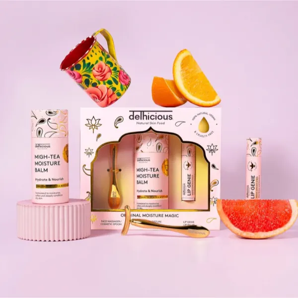 delhicious MOISTURE MAGIC darčeková sada na telo a tvár