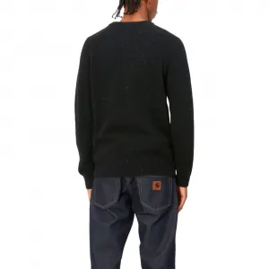 Carhartt WIP Anglistic Sweater "Speckled Black" (I010977-0JEXX)