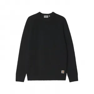 Carhartt WIP Anglistic Sweater "Speckled Black" (I010977-0JEXX)