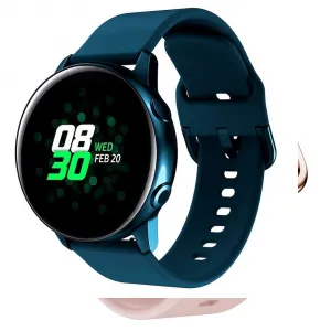 BStrap Silicone V2 remienok na Huawei Watch GT2 42mm, Azure blue (SSG002C0207)
