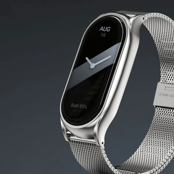 Tech-Protect Milanese remienok na Xiaomi Smart Band 8 / 9, starlight