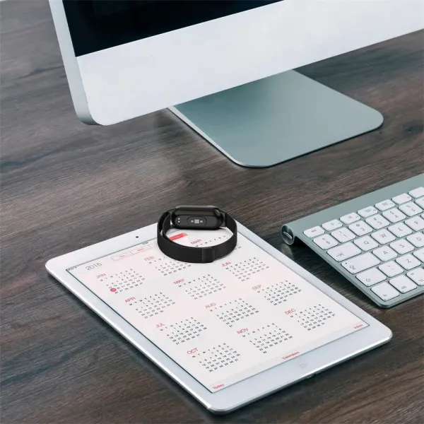Tech-Protect Milanese remienok na Xiaomi Smart Band 8 / 9, starlight