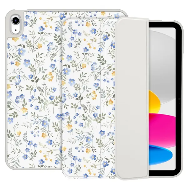 Tech-Protect SC Pen puzdro na iPad 10.9'' 10gen 2022 / 11'' 11gen 2025, spring flowers