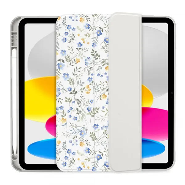 Tech-Protect SC Pen puzdro na iPad 10.9'' 10gen 2022 / 11'' 11gen 2025, spring flowers