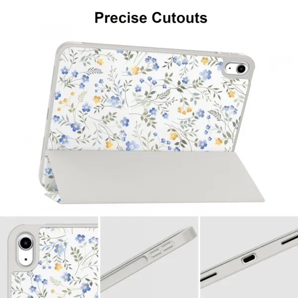 Tech-Protect SC Pen puzdro na iPad 10.9'' 10gen 2022 / 11'' 11gen 2025, spring flowers