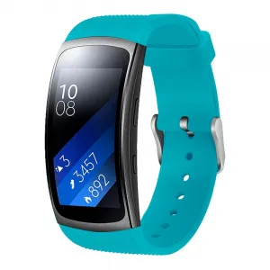 BStrap Silicone Land remienok na Samsung Gear Fit 2, teal (SSG005C07)
