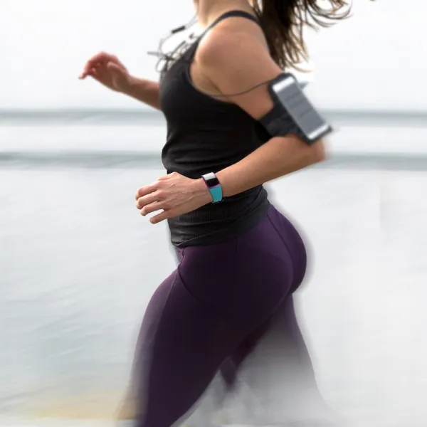 BStrap Silicone Land remienok na Samsung Gear Fit 2, teal (SSG005C07)