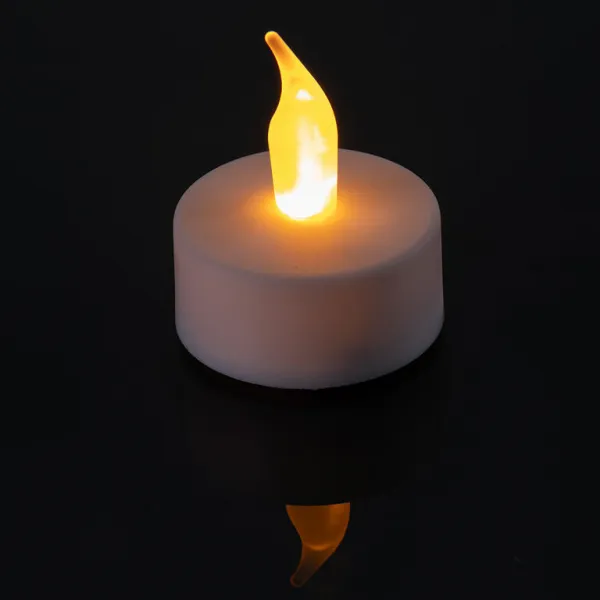 Sada 4 ks čajových LED sviečok s časovačom
