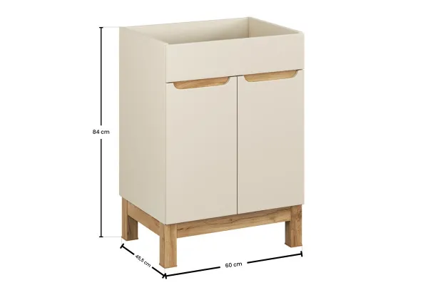 ArtCom Skrinka pod umývadlo BALI Cashmere 820 | 60 cm