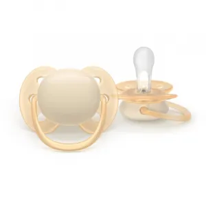 Philips AVENT Cumlík Ultrasoft Premium 0-6m dievča 2 ks