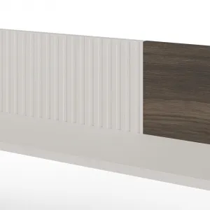 HALMAR Nástěnná police Random 150 cm kašmír/ořech