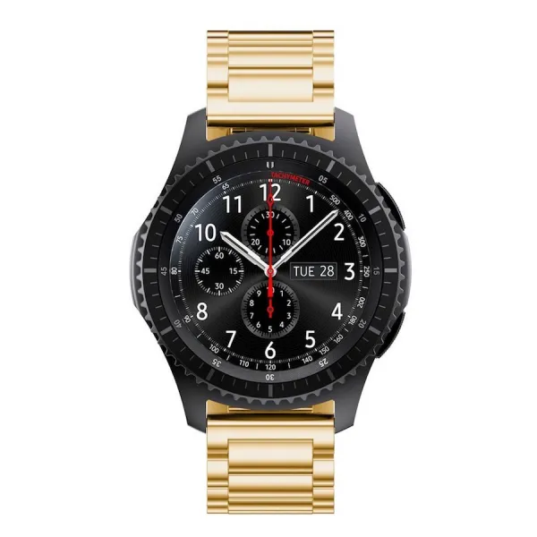 BStrap Stainless Steel remienok na Huawei Watch 3 / 3 Pro, gold (SSG007C0211)