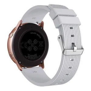 BStrap Silicone Line (Small) remienok na Garmin Venu 2 Plus, gray (SSG003C0809)