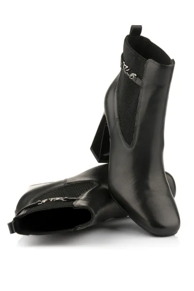 Členková Obuv Karl Lagerfeld Astra Nova Ankle Gore Boot Black Lthr
