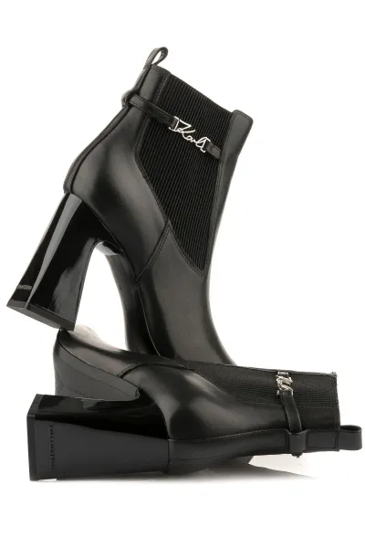 Členková Obuv Karl Lagerfeld Astra Nova Ankle Gore Boot Black Lthr