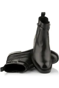 Členková Obuv Karl Lagerfeld Blake Signia Ankle Boot Black Lthr