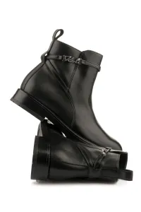 Členková Obuv Karl Lagerfeld Blake Signia Ankle Boot Black Lthr