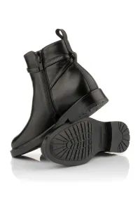 Členková Obuv Karl Lagerfeld Blake Signia Ankle Boot Black Lthr