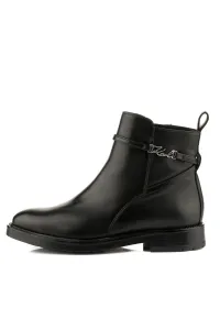 Členková Obuv Karl Lagerfeld Blake Signia Ankle Boot Black Lthr