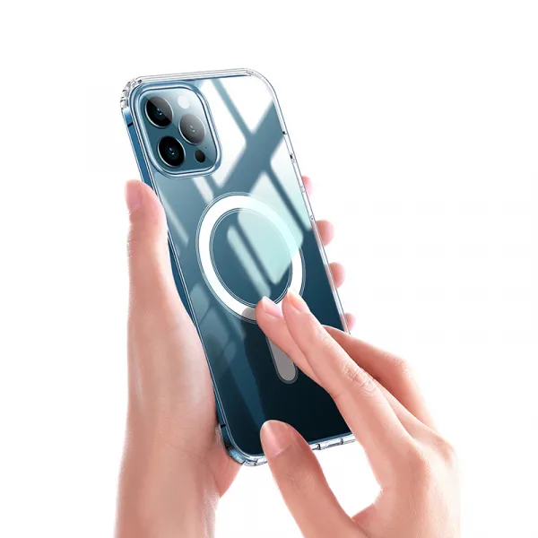 OEM Silikónový kryt s MagSafe pre Apple iPhone Air, Transparentný