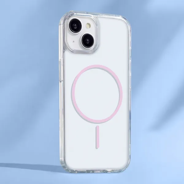 OEM Silikónový kryt s MagSafe pre Apple iPhone 17, Ružový