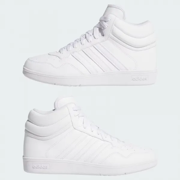 Dámska rekreačná obuv ADIDAS Hoops 4.0 Mid W cloud white cloud white core black